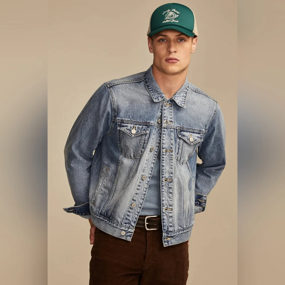 Lucky Brand® x Stratocaster Fender™ 70th Anniversary Denim Guitar - Picture 2 of 5